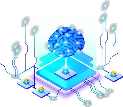 Ilustración de Inteligencia Artificial y datos